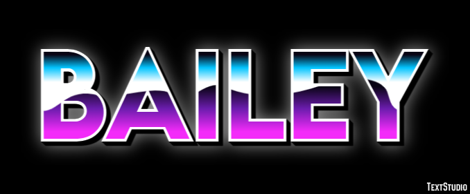 Bailey Texteffekt