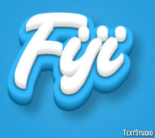 Fiji Text Effect