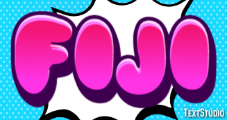 Fiji Texteffekt