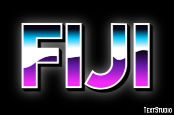 Fiji Text Effect