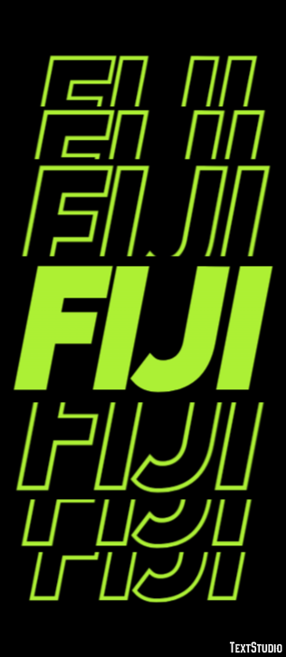 Fiji Text Effect
