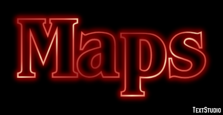 Maps Tekst effect