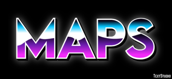 Maps Tekst effect
