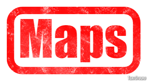 Maps Tekst effect