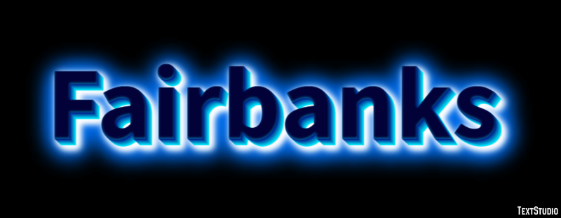 Fairbanks Effetto testo