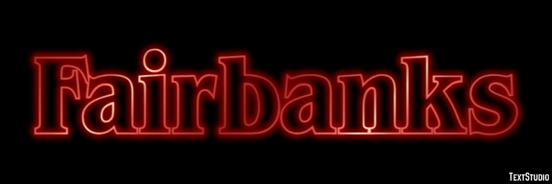 Fairbanks Effetto testo