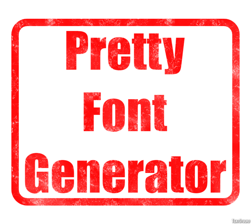 Pretty Font Generator テキスト効果