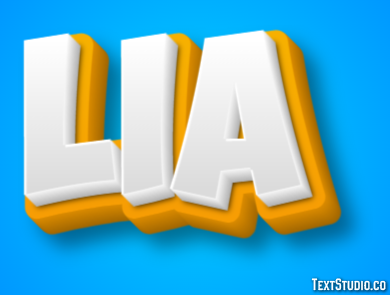 Lia Text Effect