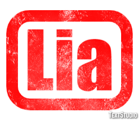 Lia Text Effect