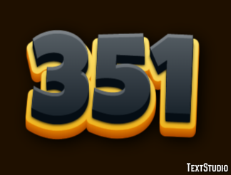 351 Texteffekt