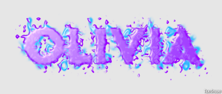 Olivia Efecto de Texto