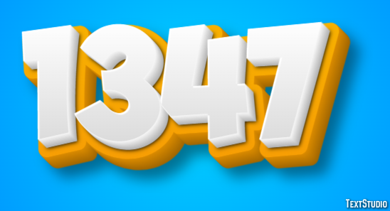1347 Effetto testo