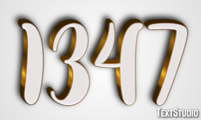 1347 Tekst effect