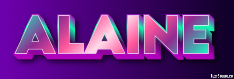 Alaine Effet de Texte