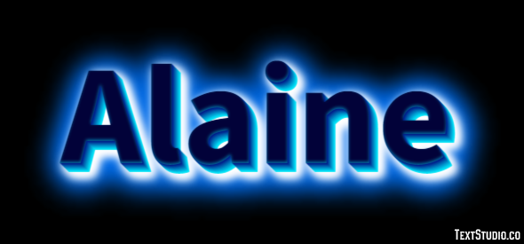 Alaine Effet de Texte