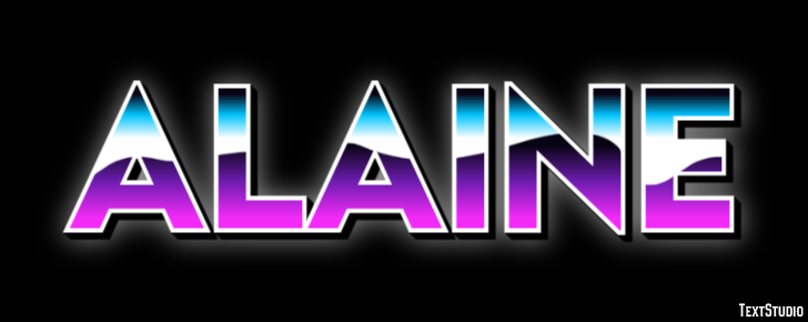 Alaine Effet de Texte