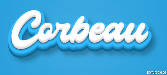 Corbeau Effet de Texte