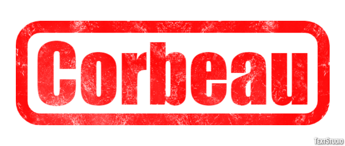 Corbeau Effet de Texte