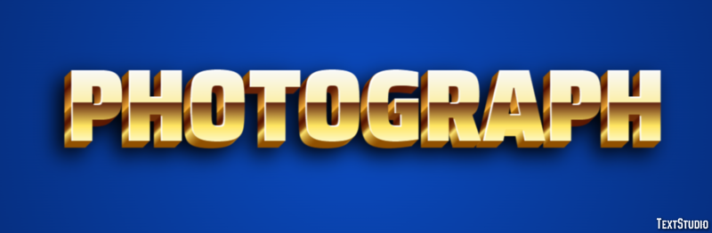 Photograph Text Effect