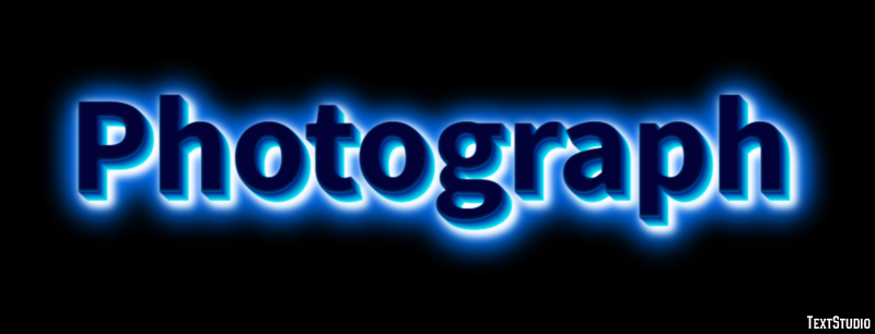 Photograph Text Effect