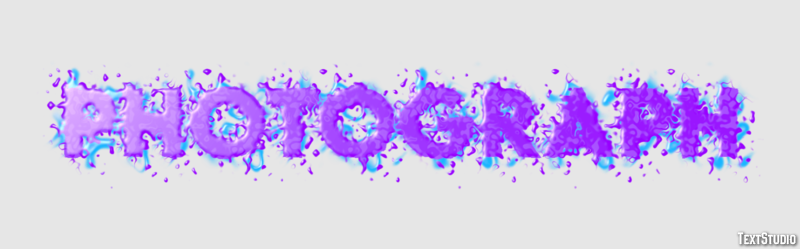 Photograph Text Effect