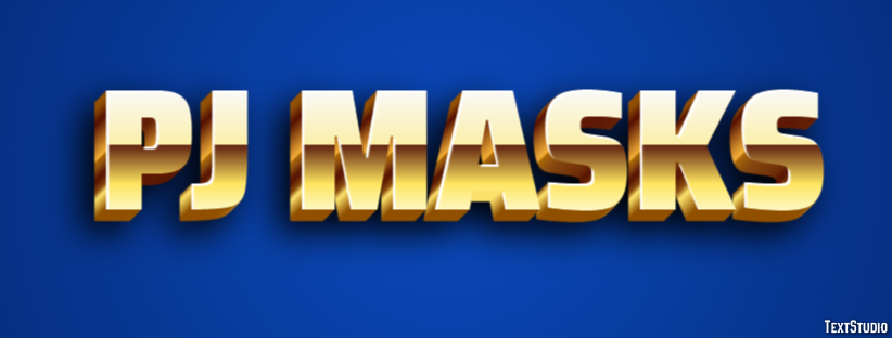 PJ Masks Effet de Texte