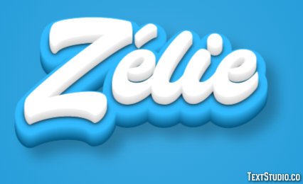Zélie Tekst Effect