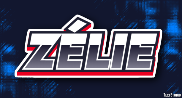 Zélie Texteffekt