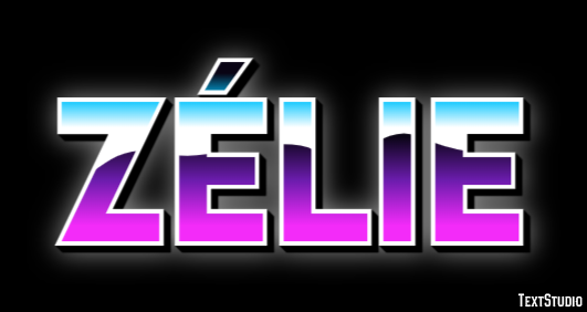 Zélie Texteffekt