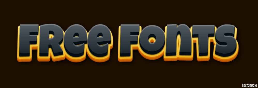 Free Fonts Text Effect