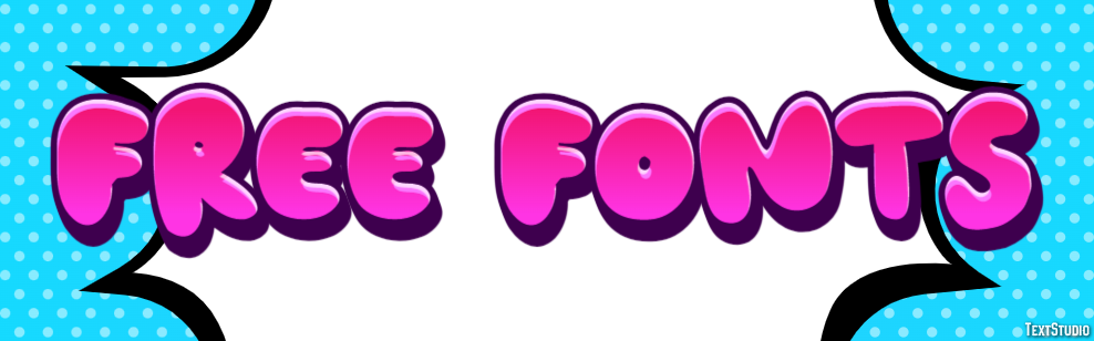Free Fonts Text Effect
