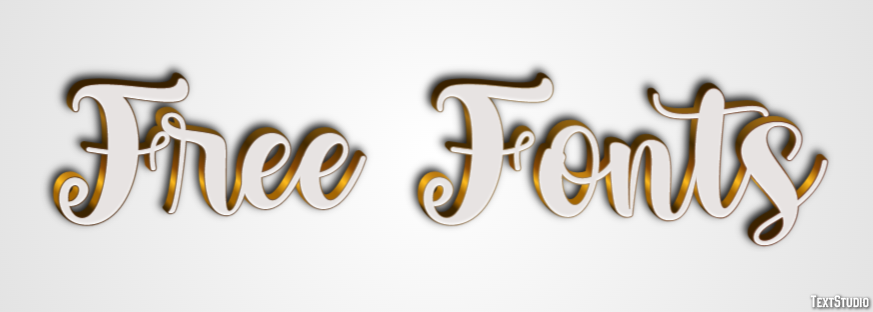 Free Fonts Text Effect
