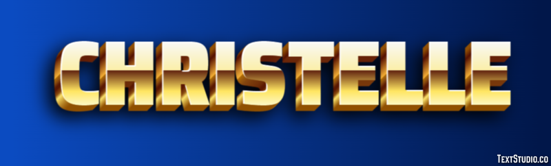 Christelle Texteffekt