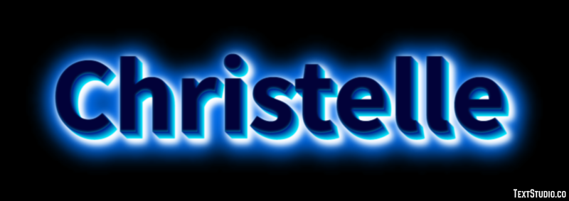 Christelle Texteffekt
