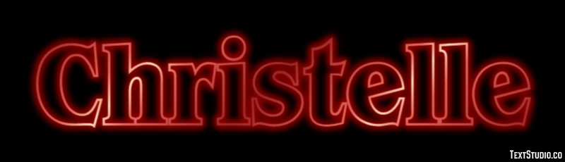 Christelle Texteffekt
