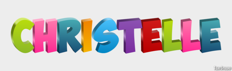 Christelle Texteffekt