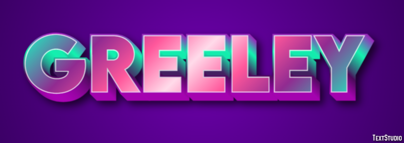 Greeley Efekt tekstowy