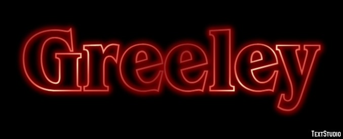 Greeley Efekt tekstowy