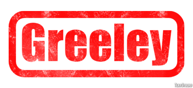Greeley Efekt tekstowy
