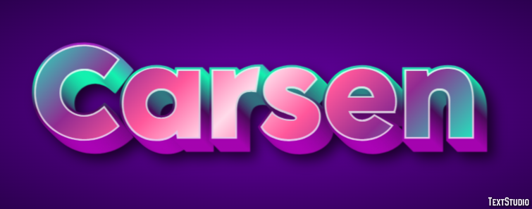 Carsen Text Effect