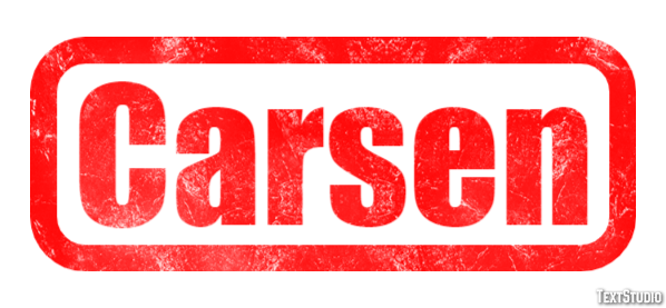 Carsen Text effect