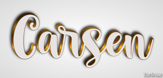 Carsen Text Effect