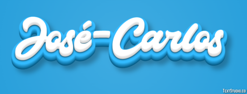 José-Carlos Efecto de Texto