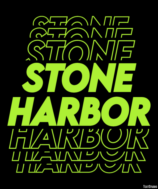 Stone Harbor Efekt tekstowy