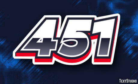 451 Text Effect