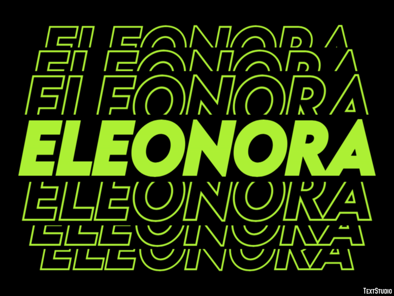 Eleonora Efekt tekstowy