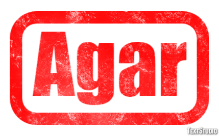 Agar Metin efekti