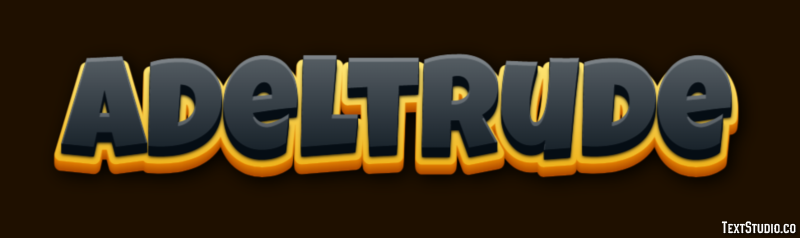Adeltrude Texteffekt
