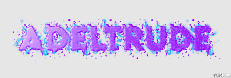Adeltrude Texteffekt