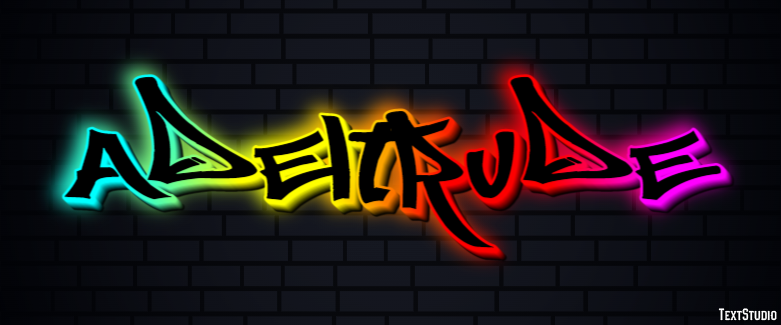 Adeltrude Texteffekt